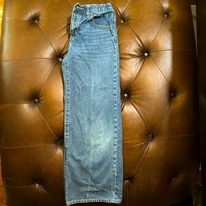 Girls OLD NAVY 14 wide leg jeans